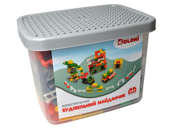 Конструктор Будівельний майданчик 193дет 01388/37