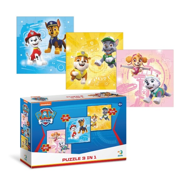 Пазл 220154Paw Patrol 3в1