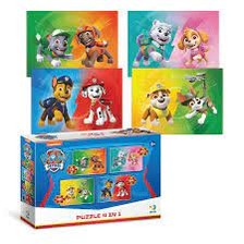 Пазл 200158 Paw Patrol 4в1