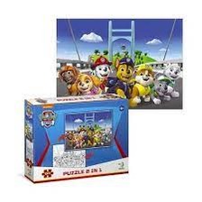 Пазл 200162 Paw Patrol 2в1 на 60 ел
