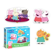 Пазл 200339 Peppa Pig 3в1