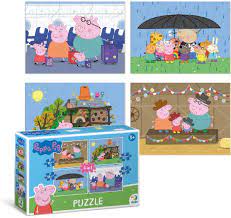Пазл 200342 Peppa Pig 4в1