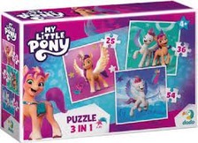 Пазл 200384 My little Pony 3в1