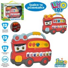 Піаніно FT0035 (18шт) пожежна, 20см, муз-зв, світло, 2 кольори в кор.