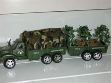 Військова машина 217 B-4 (120шт) инерц-я, солдатики, в кульке, 18-8-7см