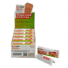 Медичний пластир "proPlaster" (70*18mm) 30шт в уп (300)
