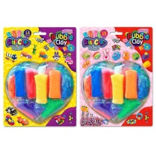 Креативна творчість Air Clay+Bubble Clay блістер (24)