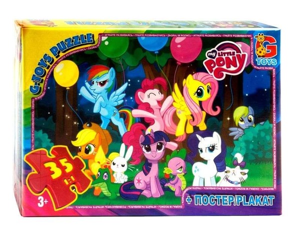 Пазли 007 Моя маленька поні 35ел G-Toys
