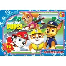 Пазли 0841 Щенячий патруль 70ел G-Toys. Фото 2