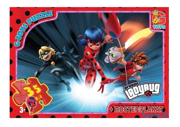Пазли 1001 Леді Баг 35ел G-Toys