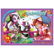 Пазли 214 Enchantimals 70ел G-Toys