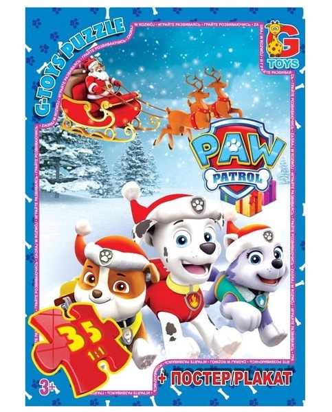 Пазли 812 Щенячий патруль 35ел G-Toys