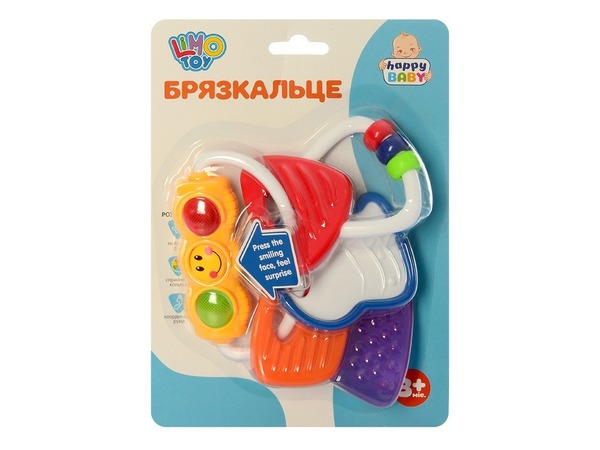 Брязкальце-прорізувач арт. 306Е (96шт/4) батар., планшет. 19.5*14*3.5см. Фото 2