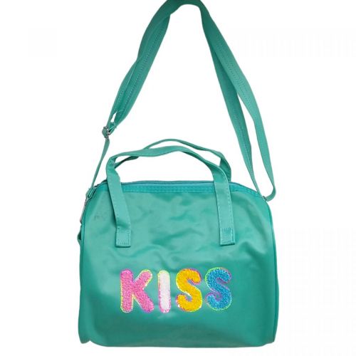 Сумка KISS арт. К12106 (100шт) мікс кольорів 27*18*14см. Фото 2