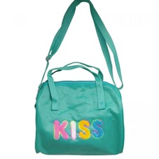 Сумка KISS арт. К12106 (100шт) мікс кольорів 27*18*14см. Фото 2