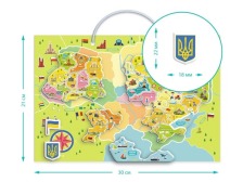 Магнітна карта України 200268. Фото 3