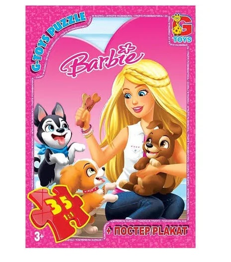 Пазли 017 Барбі 35ел G-Toys