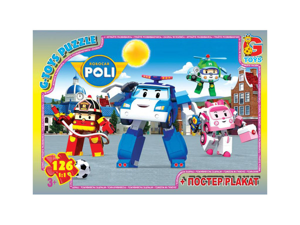 Пазли 067440 Робокар Поллі 117ел G-Toys