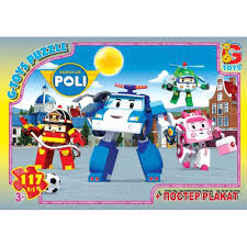 Пазли 067440 Робокар Поллі 117ел G-Toys. Фото 2