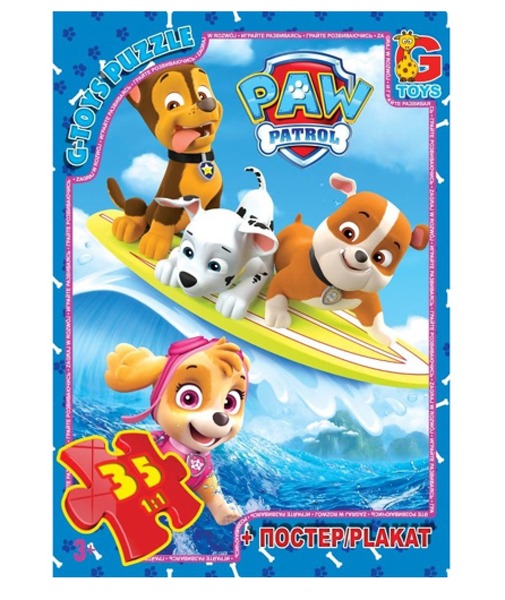 Пазли 0817 Щенячий патруль 35ел G-Toys