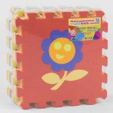 Килимок-пазл HK009 "Природа" (24) TK Group, масажний, 9шт в упаковці