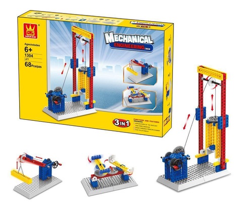 Конструктор 1304 Mechanical engineering - Lift 3in1 (24)