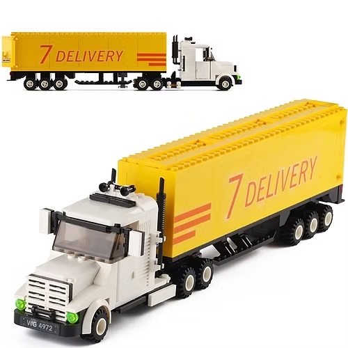 Конструктор 4972 GOODS VEHICLE (container truck) (16)
