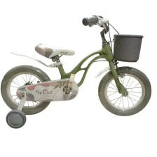 Велосипед BX-М090 "16" з корзиною оливковий