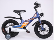Велосипед BX-М118 "16" Магнієвий з ліхтариком голубий. Фото 2