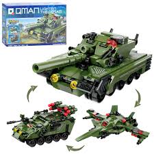 Конструктор Qman 42112 (32шт) військова техніка 3в1 329 дет в кор