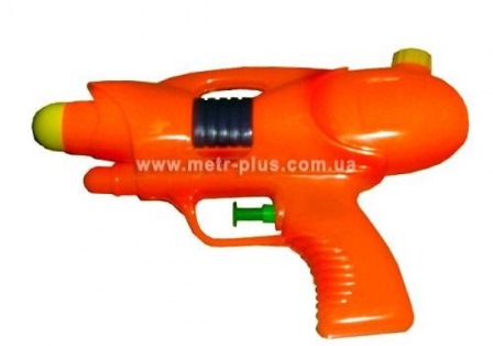 Водяний пістолет M 0169 U / R (300шт) в кульку, 18см