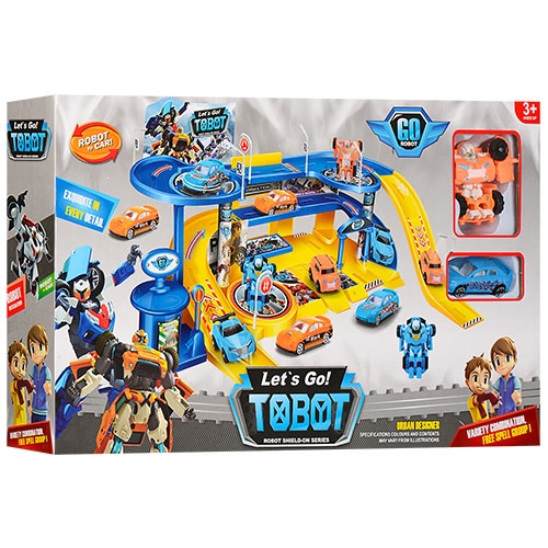 Гараж 8612 Tobot з машинками