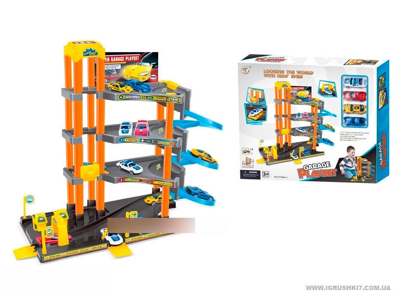 Гараж Р 7788 А-4 (18) 4 этажа, 4 машинки, лифт, в коробк