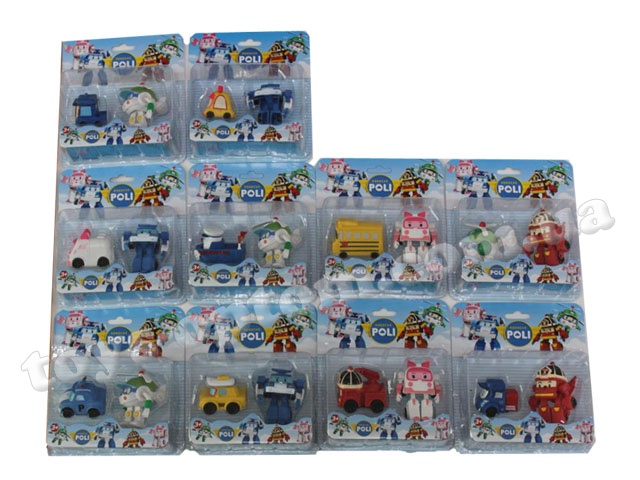 Герої 896512 "Robocar POLI" 10в.2шт.лист 18*5*19,5 ш.к./240/