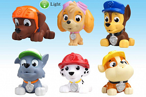 Герої L 2015-50А Paw Patrol 6 вид. світло, кул. 10*6*14 720шт