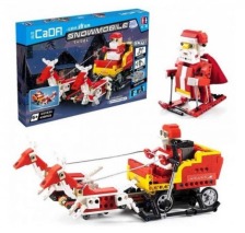 Santa Snowmobile C51034W