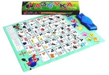 Абетка 218A (36шт) батареї., Укр.букви, в кор. 49 * 3,5 * 23см