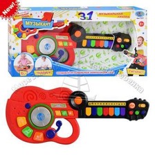 Гітара JOY TOY 7237 "Я музикант" 3в1 батар.муз.свет.кор.47 * 23 * 7 ш.к./36 /