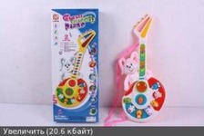 Гітара-орган 628-1 / 2/3/4 (240шт / 2) батар., В пакеті 30 * 10см
