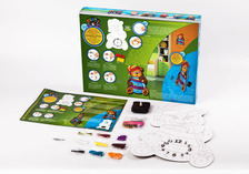 Годинник "Creative  clock" глітер (10) СС-01-01, 02, 03, 04, 05. Фото 9
