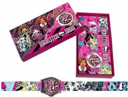 Годинник 070104 (200шт) "Monster High" батар.,в кор. 15*8*2,5см