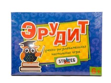Гра 249 (20шт) Стратег, "Ерудит", в кор-ке, 33-25-2,5см