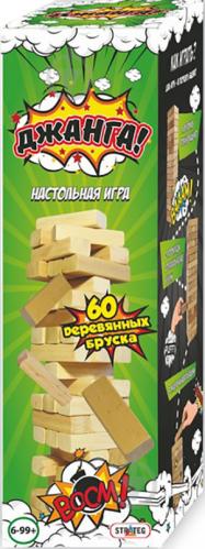 Гра 25 Джанга 60 брусочків у коробці