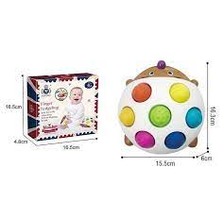 Гра AH003 Simple Dimple їжак з текстурними силіконовими бульбашками кор./72/. Фото 4