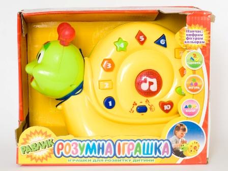 Гра B 204780 U/HM 3689 (24шт) логика, улитка, муз, свет, на бат-ке, в кор-ке,
