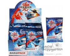 Гра Bakugan Foil Pack  64353 ( 1 бакуган + 1 магн.карта ворот), в асортименті