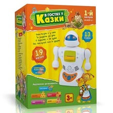 Гра M 0429 UI (18шт) "В гостях у казки", робот, український випуск № 1, на бат-ке, в кор-ке,20-26-13
