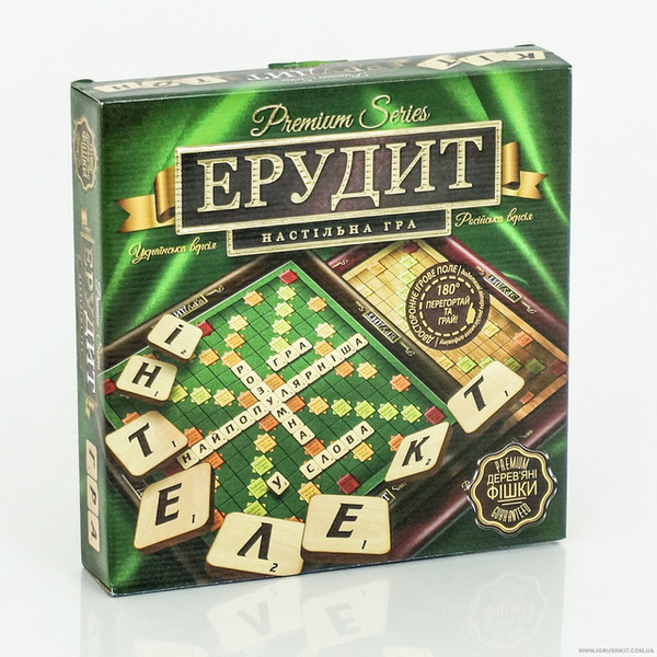 Гра велика наст. "Ерудит PREMIUM SERIES" укр.-рос.(5), G-ER-U-01