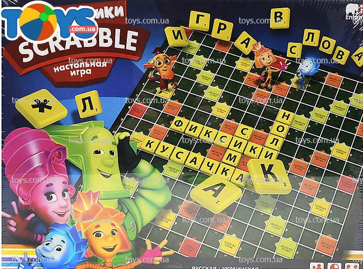 Гра велика настільна "Фіксики Scrabble" (10)