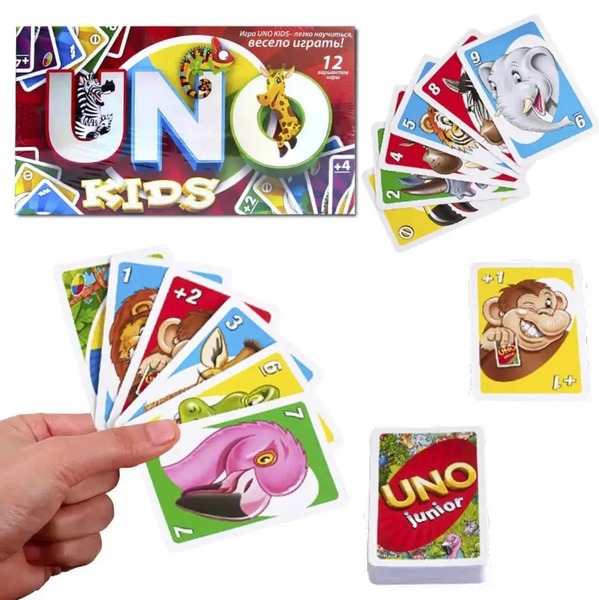 Гра мала наст. "UNO Kids" (12), SP G 11. Фото 3